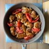 ワンパン10分！【鶏もも肉とトマトのオイスターソース炒め】の工程4