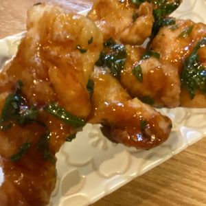 ゆっきぃの作ってみた!投稿(この柔らかさ衝撃的♪鶏むね肉de大葉タレの油淋鶏)