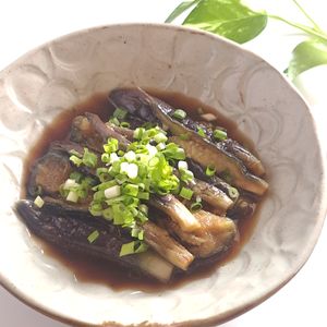 とのちゃまの作ってみた!投稿(レンジで作る野菜のご馳走♪なすの中華風南蛮)