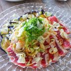 ［マグロとなすのたたき］薬味たっぷり！夏に食欲そそる香味だれ