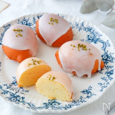 ふんわり♡米粉のレモンケーキ