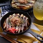 金芽米で作るお好み焼き風