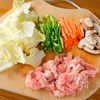 【豚こまの塩ダレ野菜炒め 春雨入り】ワンパン10分で安旨いの工程1
