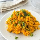 かぼちゃと甘酢玉ねぎのデリサラダ【レンジで簡単】
