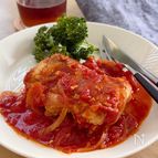 ワンパン！『にんにく香るトマトチキンソテー』