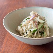 ごま油香る【切り干し大根ときゅうりの香味ナムル】
