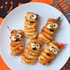 ハロウィンに！簡単！かぼちゃあんのミイラパイ