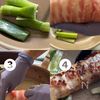 豚バラ薄切り肉でくるっと焼豚〜味しみ卵と焼きネギ添え〜の工程3
