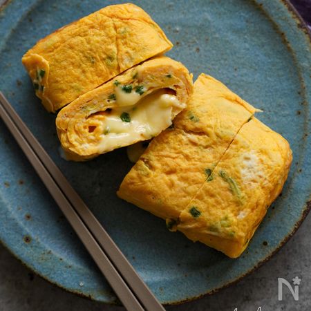 コツひとつ とろとろチーズ入り小葱としらすの甘いたまご焼き By 奥山 まり レシピサイト Nadia ナディア プロの料理家のおいしいレシピ