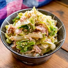 【白菜とツナの和風ポン酢サラダ】無限白菜☆簡単作り置きにも◎