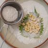 とうもろこしの米粉かき揚げ|サクッと香ばしい夏のおつまみ🌻の工程1