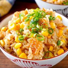 【バター醤油とうもろこしご飯】おかわり必須♡