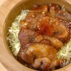 また食べたくなる！味噌照り生姜焼き丼！