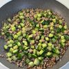 シャキッと食感にハマる♪【きゅうりたっぷり甘辛そぼろごはん】の工程4
