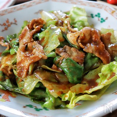 レタスで【回鍋肉】キャベツより簡単で美味しい!