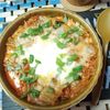 M*Pの作ってみた!投稿(レンジで一発!オートミールのキム玉チーズごはん)