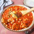 【ワンパン！魚のトマト煮】 #給食再現