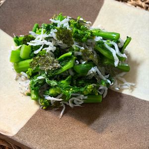 みさみさばぁば🌱の作ってみた!投稿(さっぱりな菜の花のしらす和え)