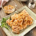 【鶏肉のネギしょうゆだれ】揚げ焼きで節約ヘルシ〜♪