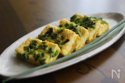 豆腐のヘルシー葱チヂミ