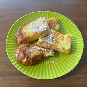 こむぎの作ってみた!投稿(牛乳不要！すぐ焼ける♪フレンチトースト)