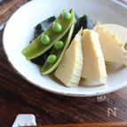 春のおとずれ、若竹煮。