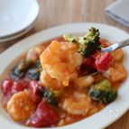 【野菜がとれる本格エビチリ】むきえびを使った簡単レシピ