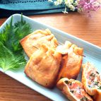 簡単でめちゃめちゃ美味しい♡明太もちーズ巾着