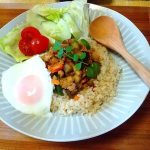チョロリスの作ってみた!投稿(【夏野菜のドライカレー】炒めるだけ！パパッと絶品カレー♪)