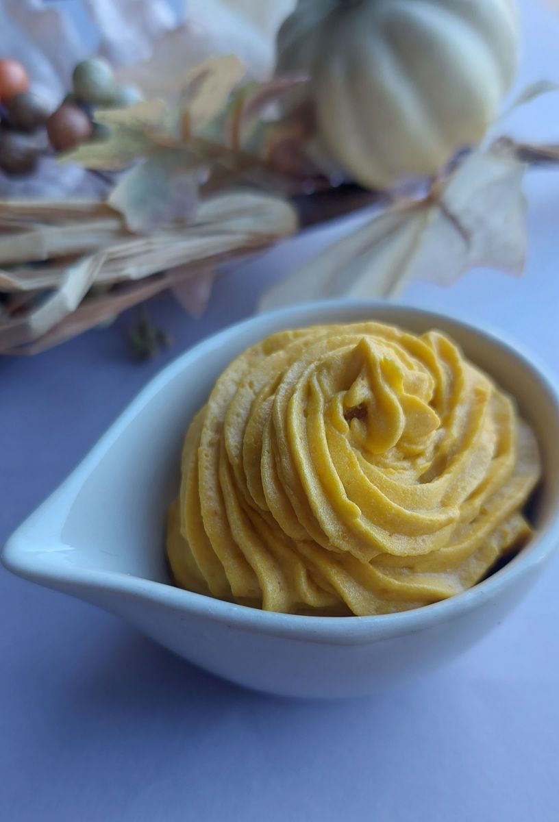 かぼちゃのホイップクリーム☆甘さ控えめ | レシピサイトNadia