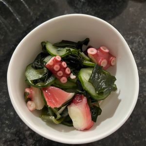 ちょちょ♩の作ってみた!投稿(白だしで簡単♪たこときゅうりの酢の物)