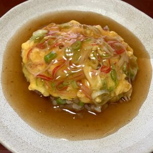 りんごの作ってみた!投稿(甘酢あん黄金比【天津飯】)