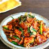 オサムプルコギ(いかと豚バラの旨辛炒め)【韓国料理】の工程8