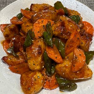 楽ラク手抜キッチン🐶🐾の作ってみた!投稿(【おいしさ悶絶級】鶏むね肉のワンパン酢鶏♪ご飯おかわり！)