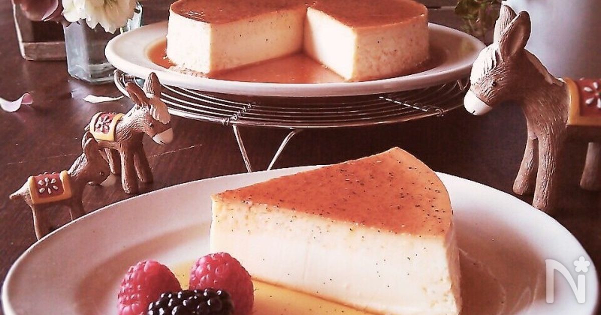 自家製バニラプディングのレシピ