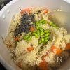 【根菜と鶏肉のカレー炊き込みご飯】うま味しっかり激うまご飯の工程4