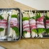 エノキの豚肉大葉しそ巻き焼きの工程3