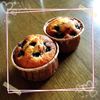 しゅがーの作ってみた!投稿(ブルーベリーとクリームチーズのマフィン。)
