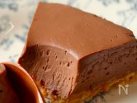 作業時間10分！【生チョコチーズケーキ】ゼラチン不要♩