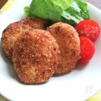 ひき肉とホワイトソースのポテトコロッケ