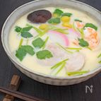 【蒸し器不要】うどん入り茶碗蒸し（小田巻蒸し）