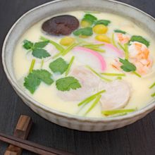 【蒸し器不要】うどん入り茶碗蒸し（小田巻蒸し）