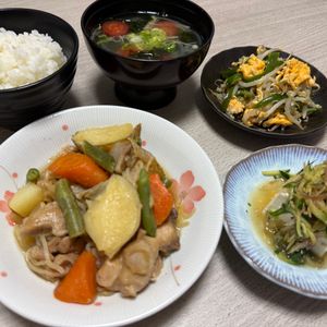 みーこの作ってみた!投稿(身近な材料と調味料で簡単和食♪『鶏もも肉で作る☆鶏じゃが』)