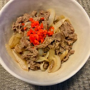 usaの作ってみた!投稿(【つゆだく牛丼】めちゃめちゃ美味しい♡)