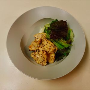 りんの作ってみた!投稿(鶏むね肉の塩麹マヨ焼き【下味冷凍OK】)