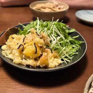 ariaの作ってみた!投稿(〖茹でない！〗水切りなしでラクうま「塩昆布ポテサラ」)