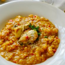 かきのうま味濃厚！カレーリゾット