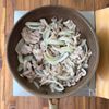 ワンパン10分!【豚こま肉×豆腐ふわとろ卵とじ】ご飯すすむ♩の工程3