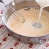 桃のケーキの工程2