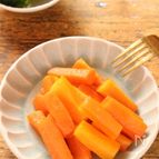 オイルで作るにんじんのグラッセ